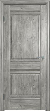 Межкомнатная дверь экошпон 625 ДГ, Дуб винчестер серый
