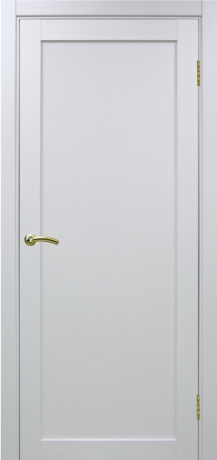 Дверь межкомнатная Турин-501.1 ДГ, Белый лёд