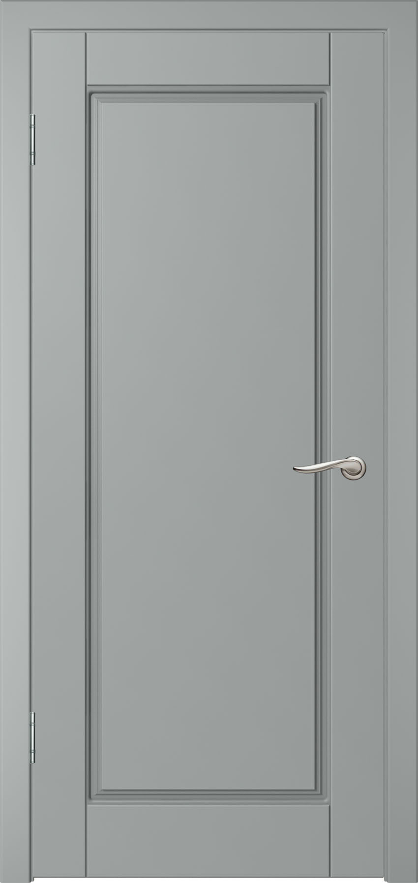 Ульяновская дверь межкомнатная Скай-1 ДГ, Эмаль серая