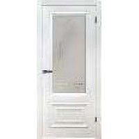Дверь межкомнатная классическая, Диана, ДО, эмаль белая