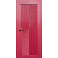 Межкомнатная дверь Уника 5 цвет Софт шардоне покрытие ПВХ-шпон