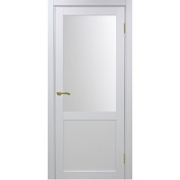 Дверь межкомнатная Турин-502.21 ДО сатин, Белый лёд