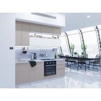 Кухня Фьюжн-01 Silky Grey/Silky White
