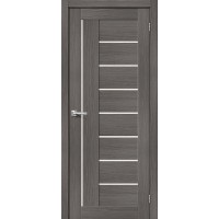 Дверь межкомнатная, эко шпон модель-29, Grey Melinga
