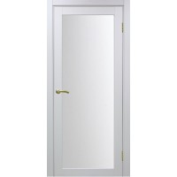 Дверь межкомнатная Турин-501.2 ДО сатин, Белый лёд