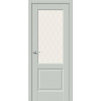 Дверь межкомнатная Неоклассик-33 ПО Magic Fog, Эмалит, цвет Grey Matt