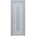 Дверь Межкомнатная Микс 4 Софт серый, RAL 9003, глухая