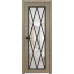 Дверь Межкомнатная Микс 5 Лофт медь RAL 9004, Прозрачное стекло