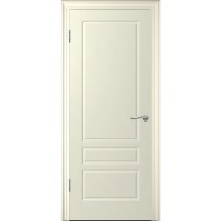 Ульяновская дверь межкомнатная Скай-3 эмаль ваниль ДГ
