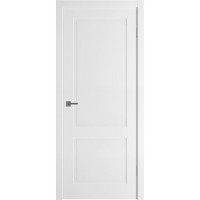 Межкомнатная дверь Флэт ДГ, эмаль белая