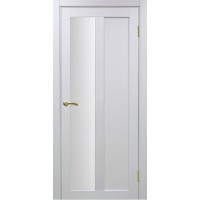 Дверь межкомнатная Турин 521.21 ДО сатин, Белый лёд