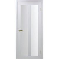 Дверь межкомнатная Турин 521.22 ДО сатин, Белый лёд
