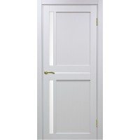 Дверь межкомнатная Турин 523.221 ДО сатин, Белый лёд