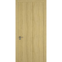 Межкомнатная дверь Квалитет К7 ДГ гладкая, экошпон, Toppan Дуб натуральный