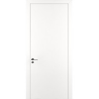 Межкомнатная дверь Квалитет К7 ДГ гладкая, экошпон, Белый матовый
