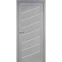 Дверь межкомнатная Турин 508U ДО сатин, Дуб серый