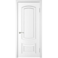 Ульяновская дверь межкомнатная Фортэ ДГ, Эмаль белая
