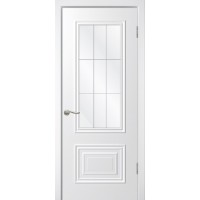 Ульяновская дверь межкомнатная Гранд-1 ДО, Эмаль белая