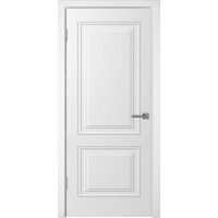 Ульяновская дверь межкомнатная Нео-2 ДГ, Эмаль белая