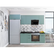 Мебель,Кухня Флэт-01 цвет Grey-green In 2S