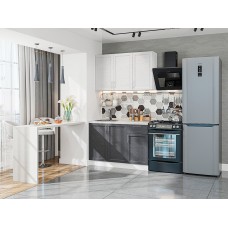 Мебель,Кухня Сканди-05 цвет White Softwood/Graphite Softwood