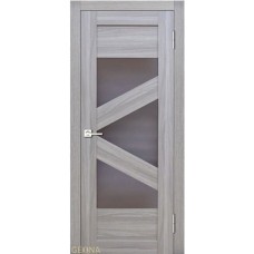 Межкомнатные двери,Дверь Геона L-16, Орех натуральный распил светлый 78