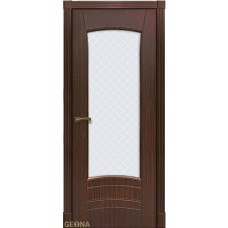 Дверь Геона Лоретт-2, ДО Сатинат, шелкография, ПВХ-шпон, Махагон Каталог,Дверь Геона Лоретт-2, ДО Сатинат, шелкография, ПВХ-шпон, Махагон