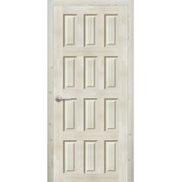 Дверь под покраску "ДГФ-12Ф", без сучков, глухая, массив сосны