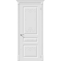 Дверь межкомнатная Скинни Art-14 ПГ, Whitey