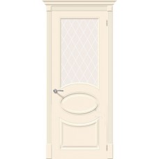 Каталог,Дверь межкомнатная Скинни-21 ПО White Сrystal, Cream