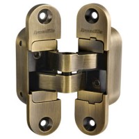 Петля Armadillo скрытой установки с 3D-регулировкой Architect 3D-ACH 60 AB Бронза 60 кг