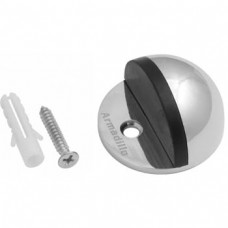 Фурнитура,Упор дверной Armadillo напольный DH003ZA CP Хром