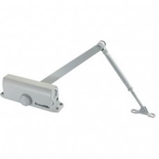 Фурнитура,Доводчик дверной морозостойкий Armadillo LY3 65 кг, цвет белый