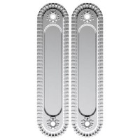 Ручка для раздвижных дверей Armadillo SH010/CL SILVER-925 Серебро 925