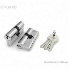 Цилиндровый механизм Fuaro 100 CA 80 mm (35 10 35) CP хром 3 кл. Фурнитура,Цилиндровый механизм Fuaro 100 CA 80 mm (35 10 35) CP хром 3 кл.