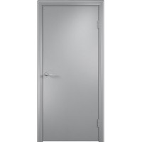 Строительный дверной блок с четвертью, цвет серый