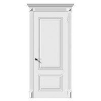 Дверь межкомнатная классическая, Ноктюрн ПГ, Эмаль белая