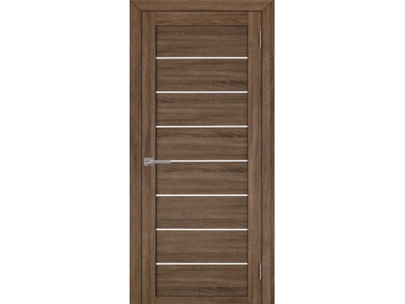 Новосибирские двери, Eco-Light 2125, экошпон, серый велюр