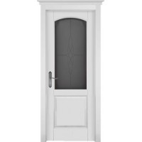 Белорусская дверь, Фоборг ПО, Эмаль белая, массив ольхи