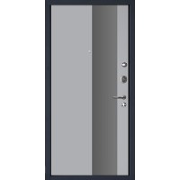 Утепленная входная дверь Титан Мск Тop M-16, VINORIT Антрацит / Манхеттэн серебро лак