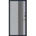 Утепленная входная дверь Титан Мск Тop M-16, VINORIT Антрацит / Манхеттэн серебро лак