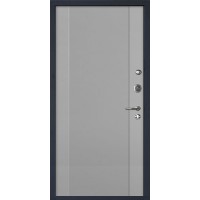 Утепленная входная дверь Титан Мск Тop M-27, Серый металлик / Манхеттен