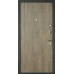 Утепленная входная дверь Титан Мск Тop M-28, Серый металлик / DEFORM дуб шале натуральный