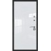 Утепленная входная дверь Титан Мск Top Staller Лика муар черный / Белый люкс
