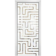 Каталог,Дверь Оникс Арт, Lacobel RAL 0333 по зеркалу, рисунок 12