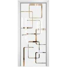 Каталог,Дверь Оникс Арт, Lacobel RAL 0333 по зеркалу, рисунок 8