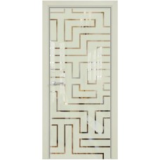 Каталог,Дверь Оникс Арт, Lacobel RAL 1013 по зеркалу, рисунок 12