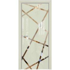 Каталог,Дверь Оникс Арт, Lacobel RAL 1013 по зеркалу, рисунок 5