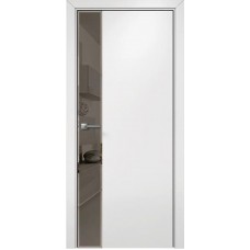 Каталог,Оникс Сеул с зеркалом, с алюминиевой кромкой , эмаль белая