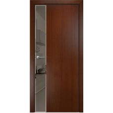 Каталог,Оникс Сеул с зеркалом, с алюминиевой кромкой, красное дерево